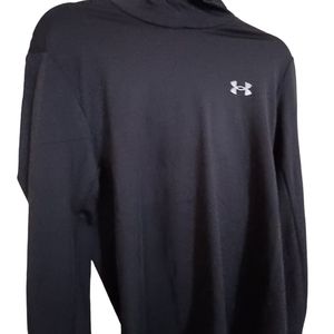 Under Armour S Coldgear Fitted Hoodie Black